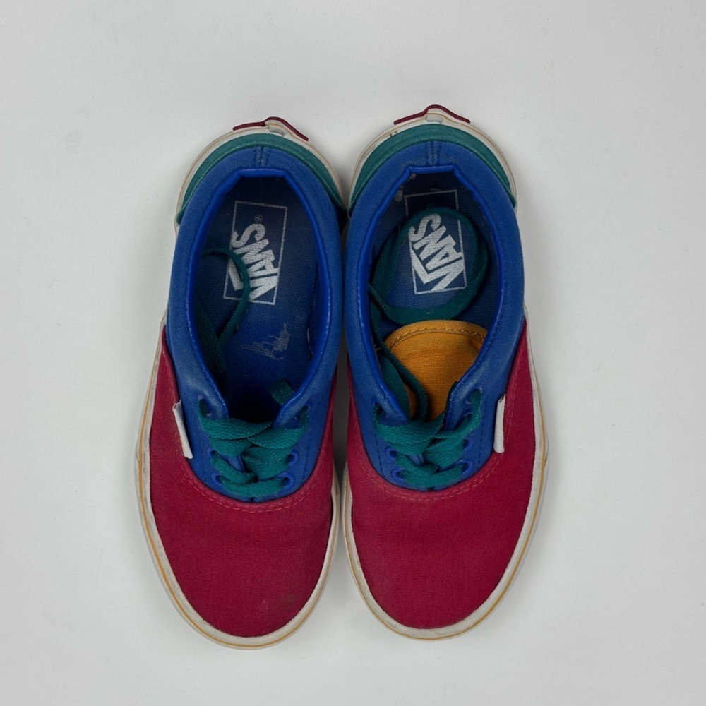 Kids' Unisex Vans Era Color Block Skate Shoes